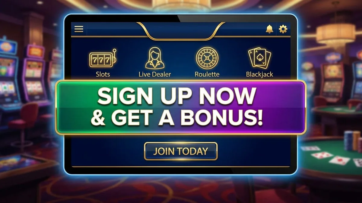 Sign Up With Bonus